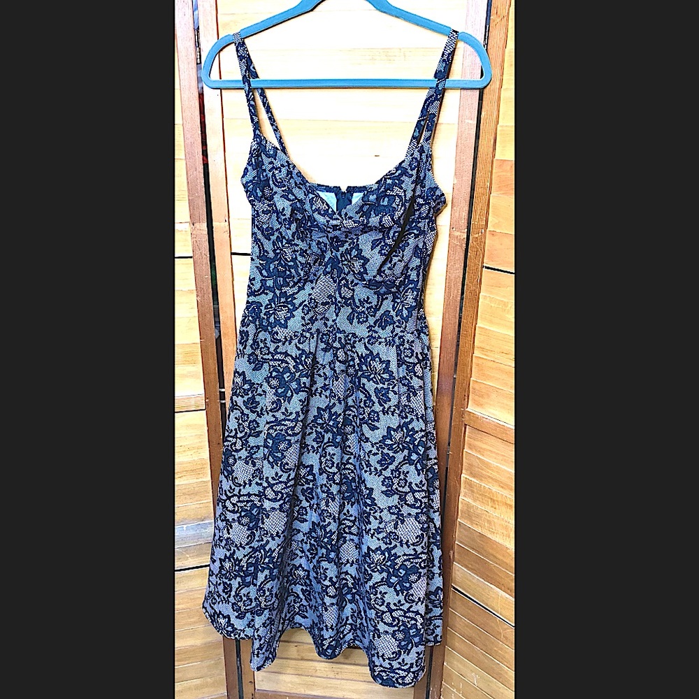 Stop Staring Lace Illusion Pinup/Swing Dress